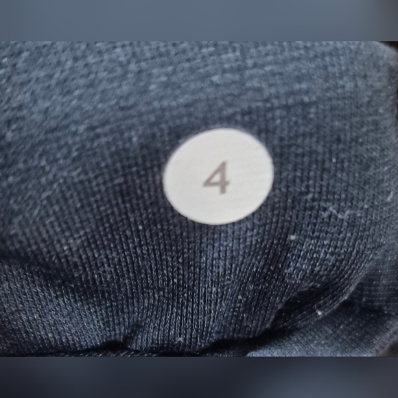 Lululemon Wunder Under Crop II *Full-On Luxtreme Jumbo Inky Floral Black Inkwell - Picture 7 of 7